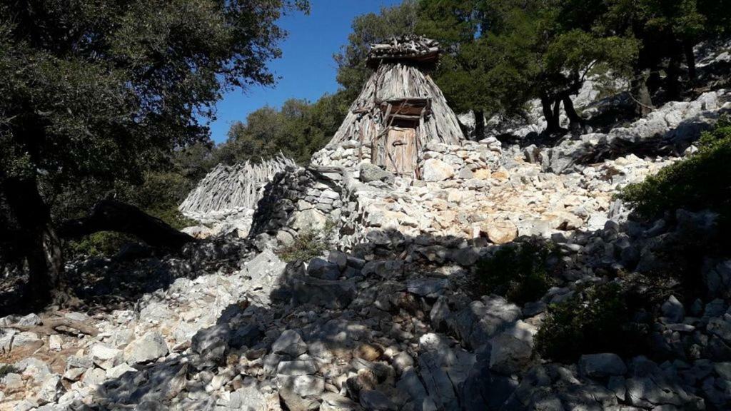 Casa Vacanze "Un Sogno Nel Blu'" Baunei Dış mekan fotoğraf